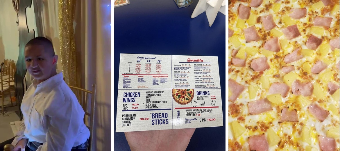 Home Run Pizza Menu
