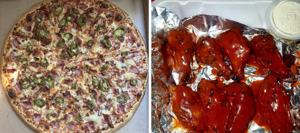 Home Run Pizza Menu